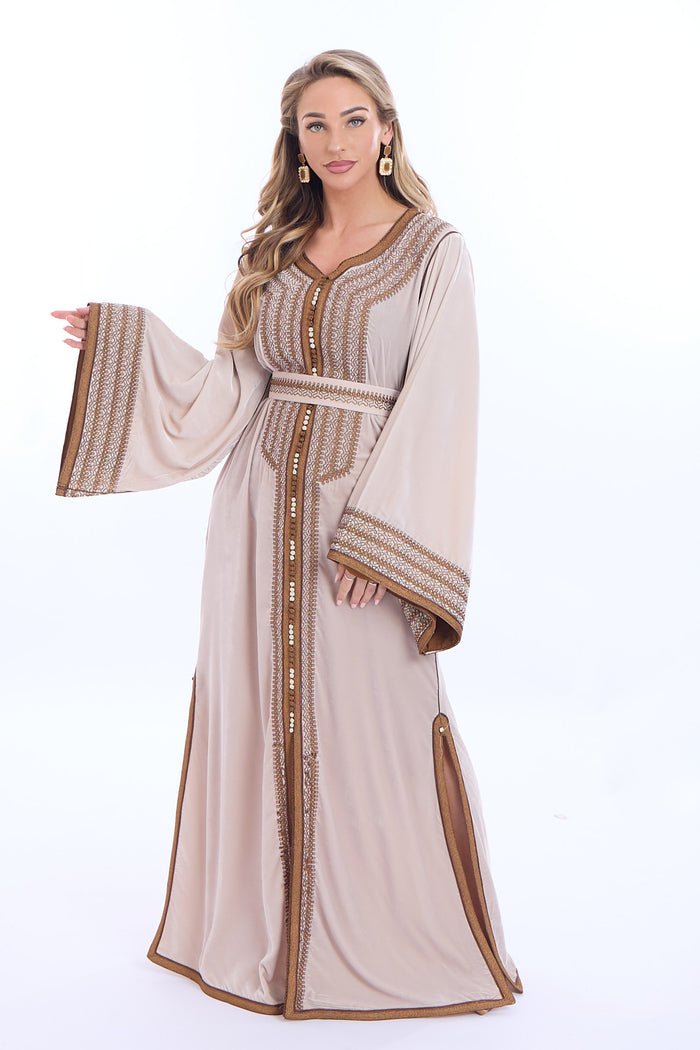 Caftan Huda Cream