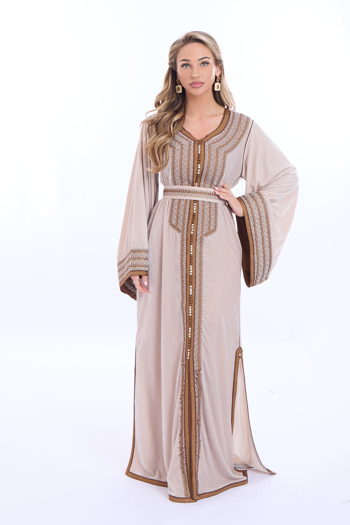 Caftan Huda Cream