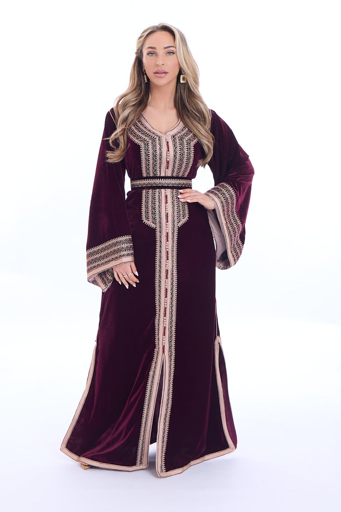Caftan Huda Pomegrante