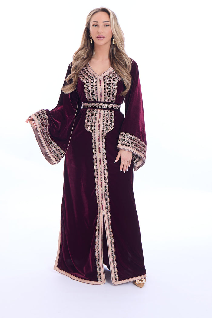 Caftan Huda Pomegrante