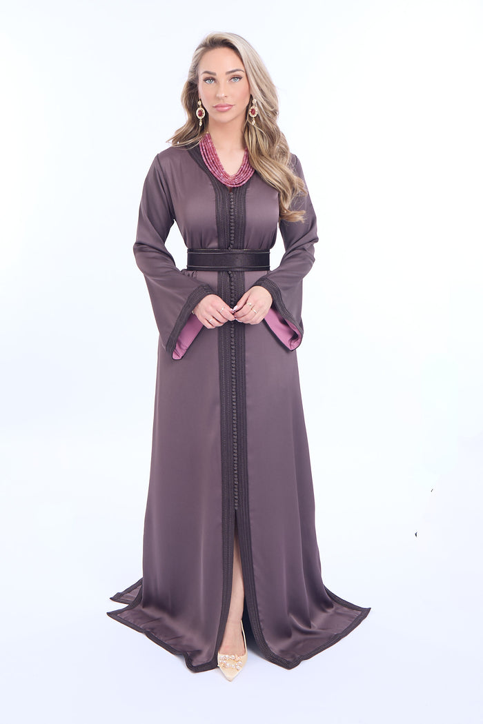 Caftan Imaan Coffee Brown