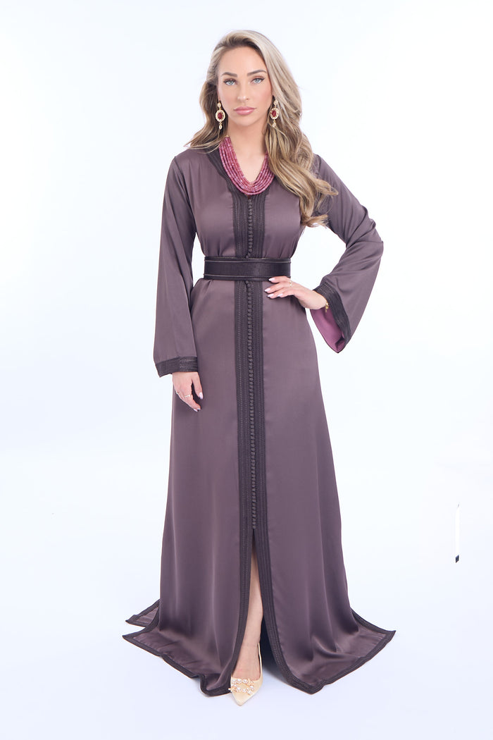Caftan Imaan Coffee Brown
