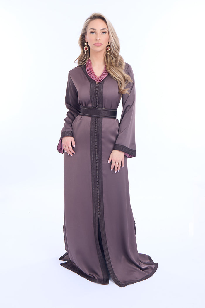 Caftan Imaan Coffee Brown