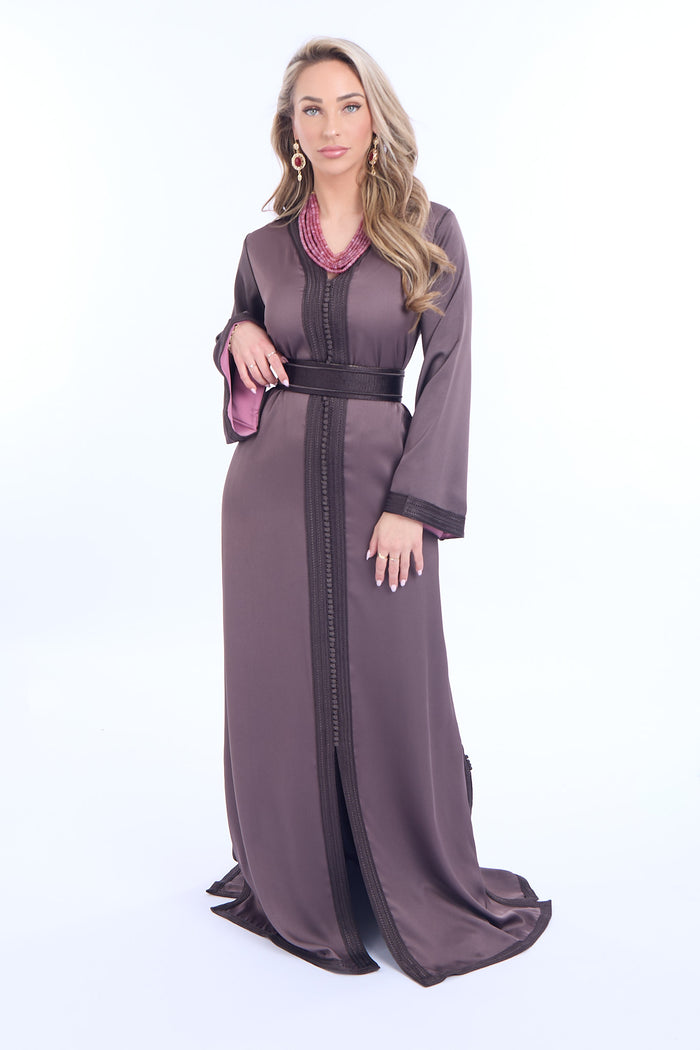 Caftan Imaan Coffee Brown