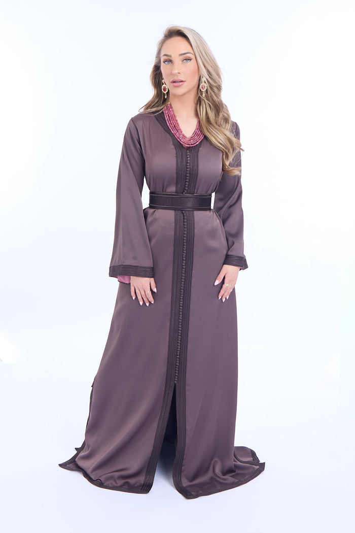 Caftan Imaan Coffee Brown