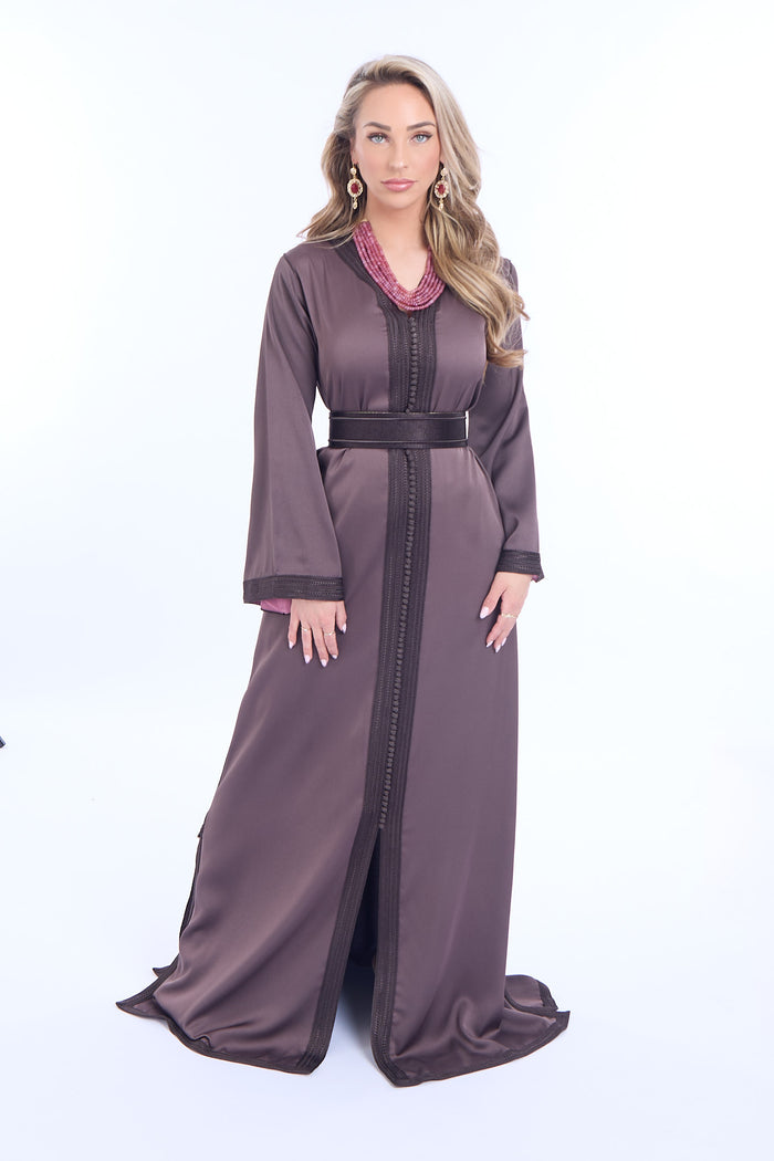 Caftan Imaan Coffee Brown