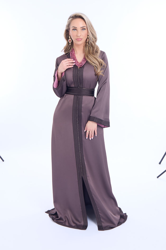 Caftan Imaan Coffee Brown