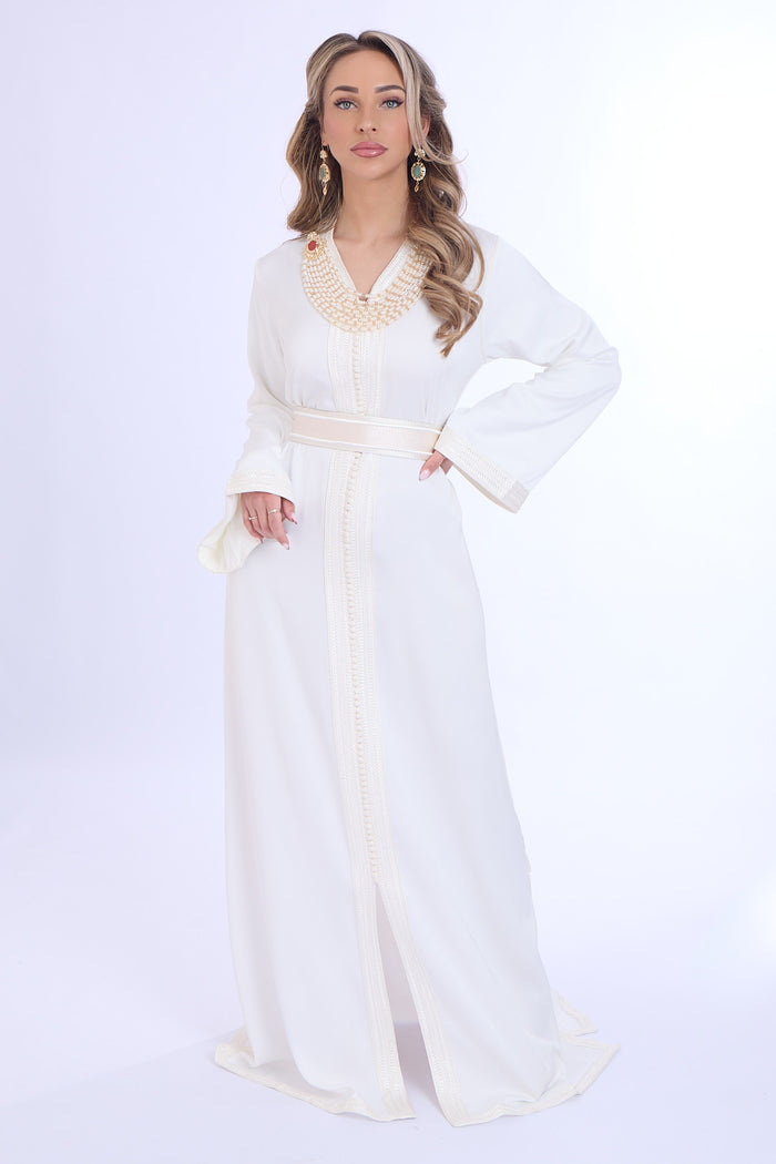 Caftan Imaan White