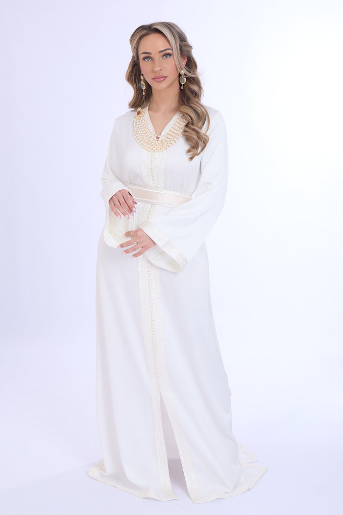 Caftan Imaan White