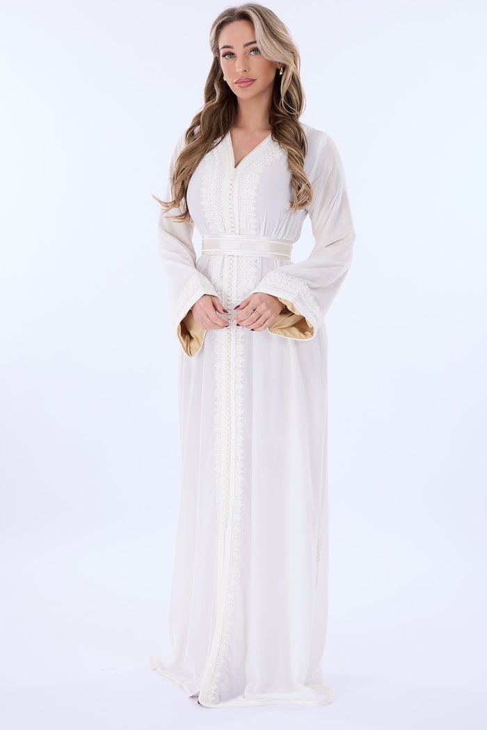 Caftan Ines Brokenwhite