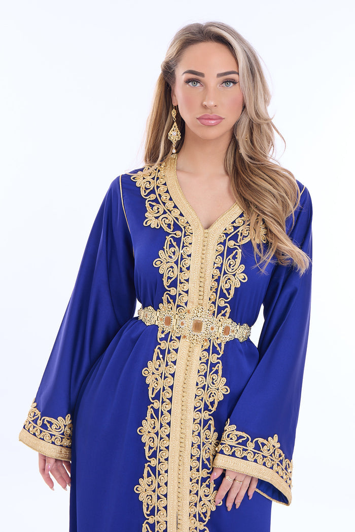 Caftan Jayda Indigo