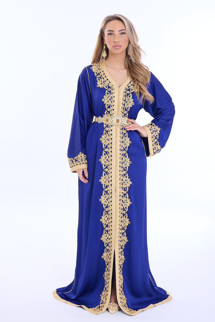 Caftan Jayda Indigo