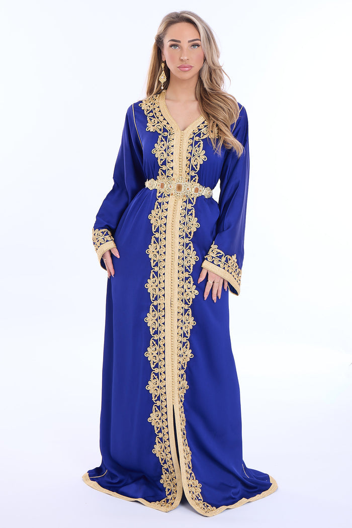 Caftan Jayda Indigo