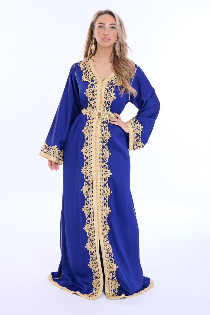 Caftan Jayda Indigo