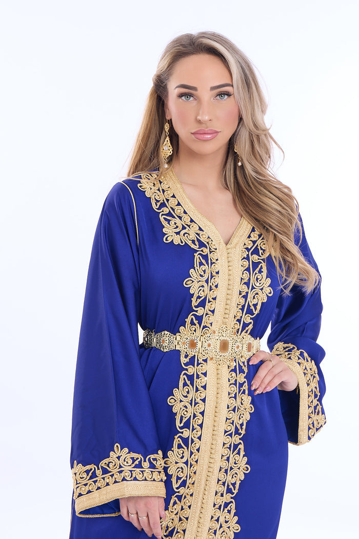 Caftan Jayda Indigo