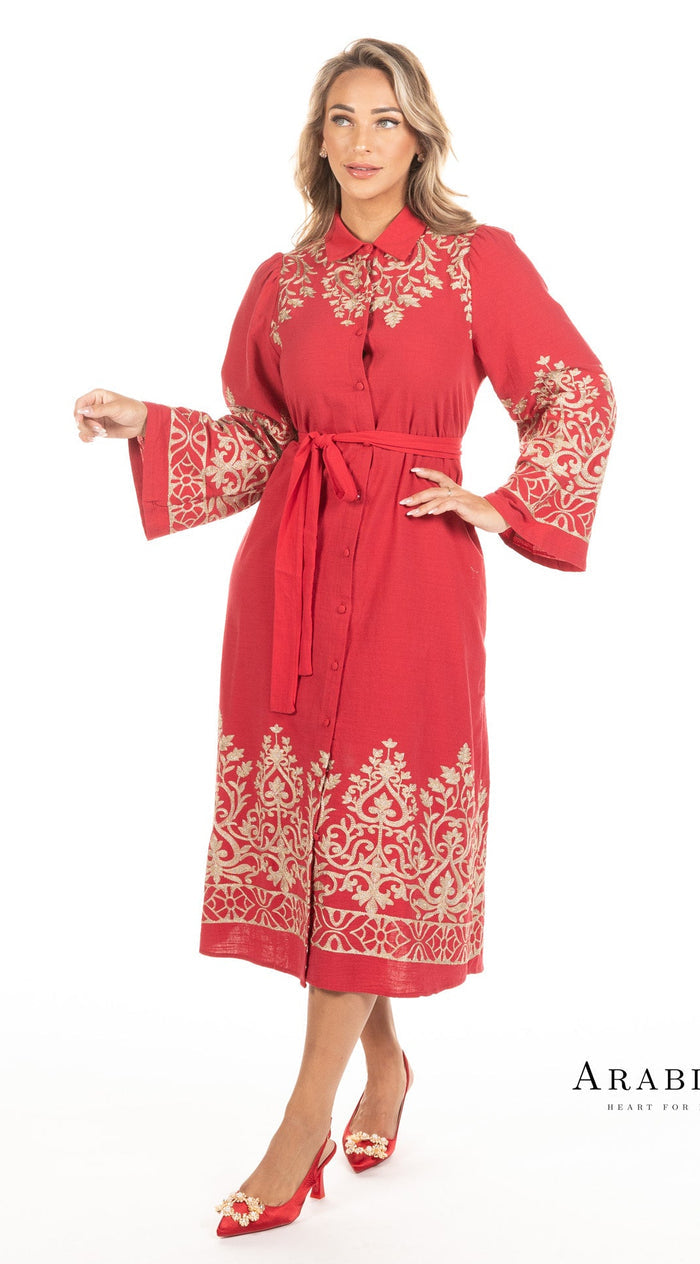 Caftan Lara Red