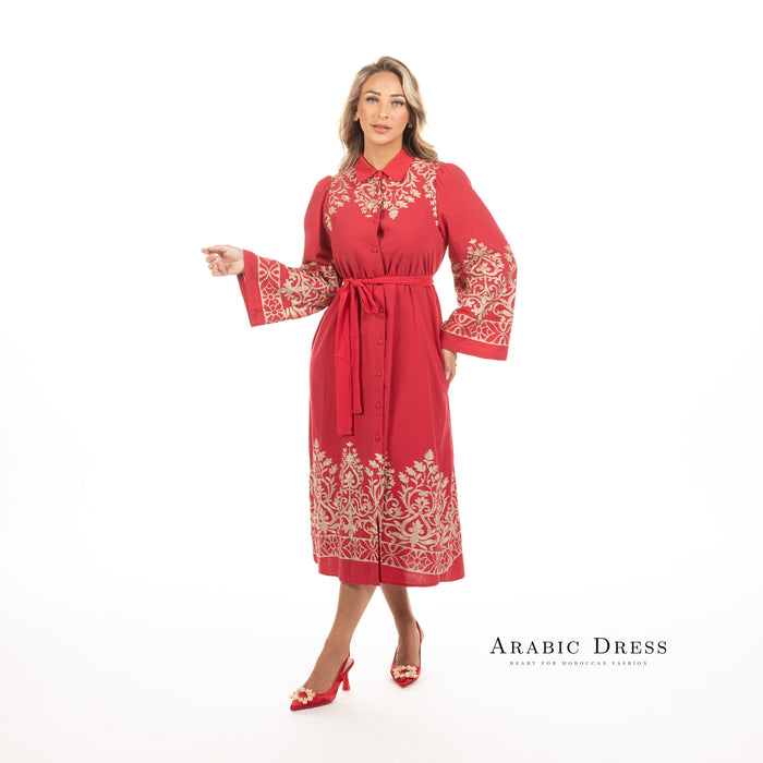 Caftan Lara Red