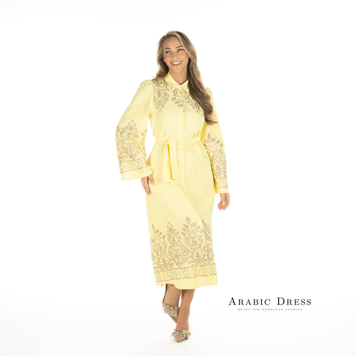 Caftan Lara Yellow
