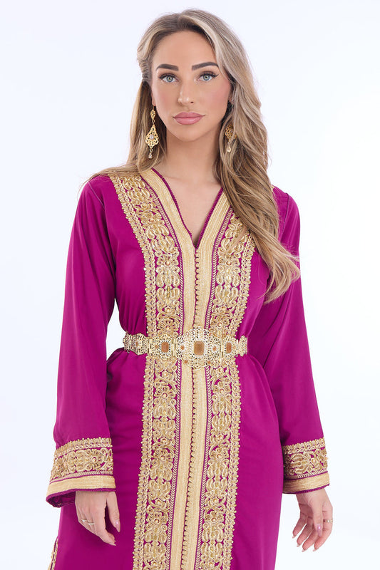 Caftan  Lina Magenta