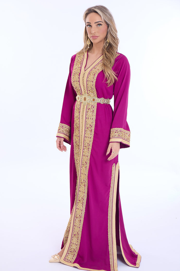 Caftan  Lina Magenta