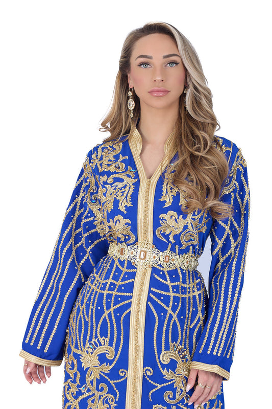 Caftan Liyana Royalblue