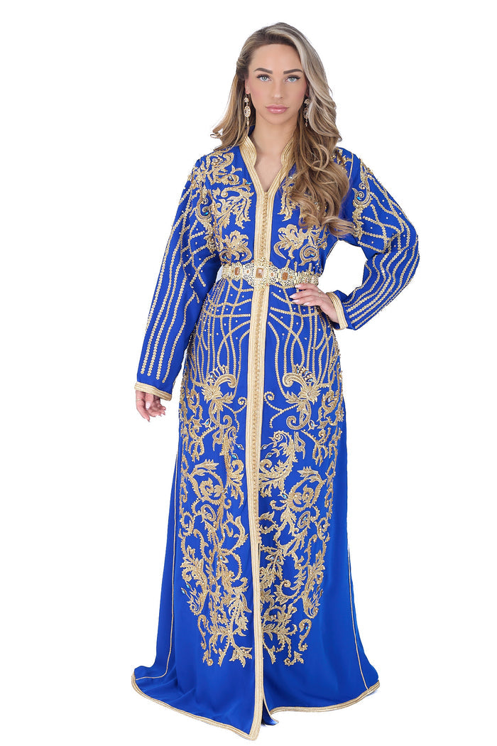 Caftan Liyana Royalblue