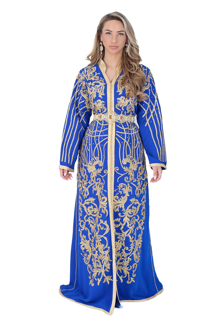 Caftan Liyana Royalblue