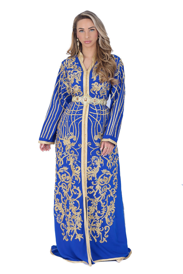 Caftan Liyana Royalblue