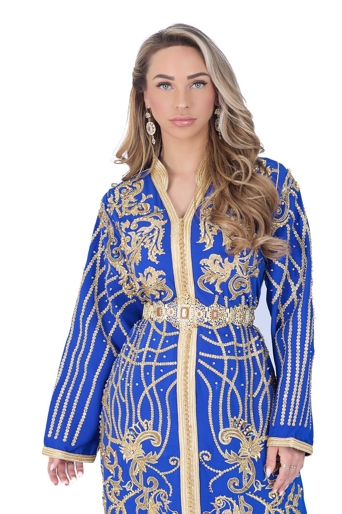 Caftan Liyana Royalblue