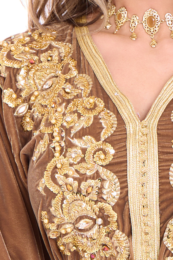 Caftan Marwa Brown