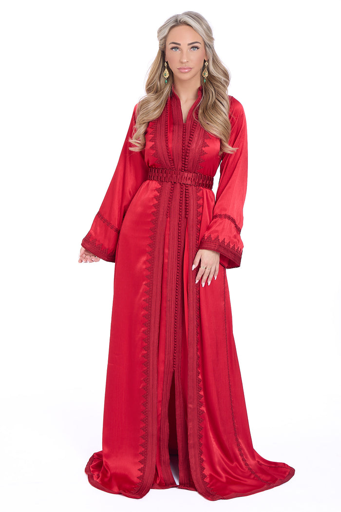 Caftan Mervat Red