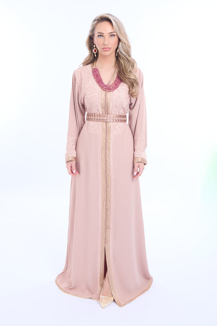 Caftan Nadine Light Salmon