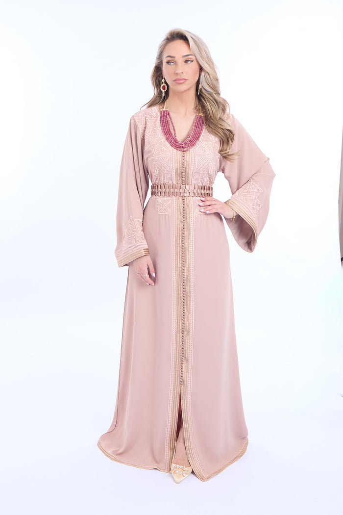 Caftan Nadine Light Salmon
