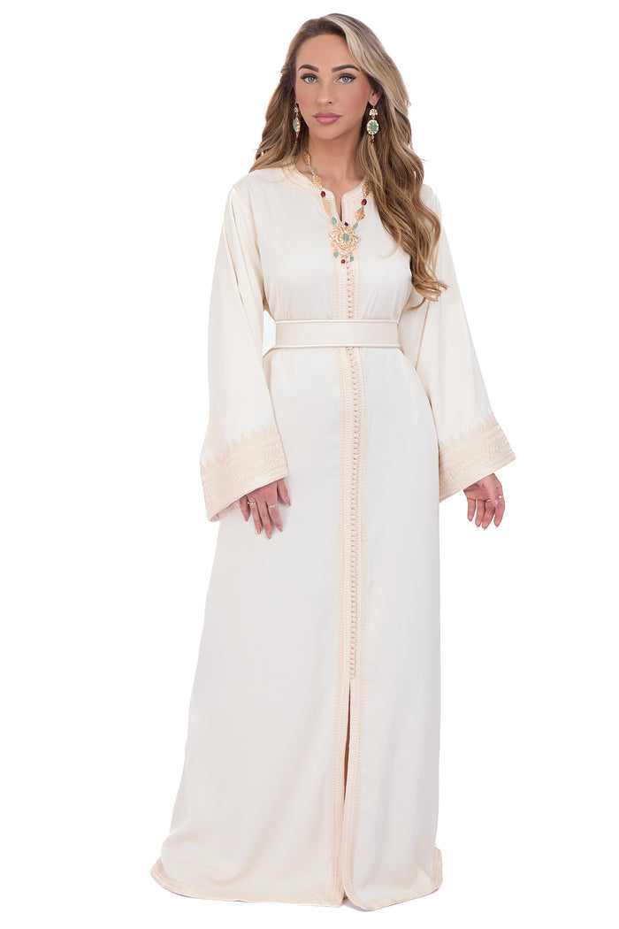 Caftan Naylah Brokenwhite