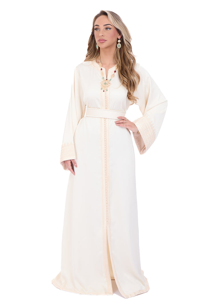 Caftan Naylah Brokenwhite