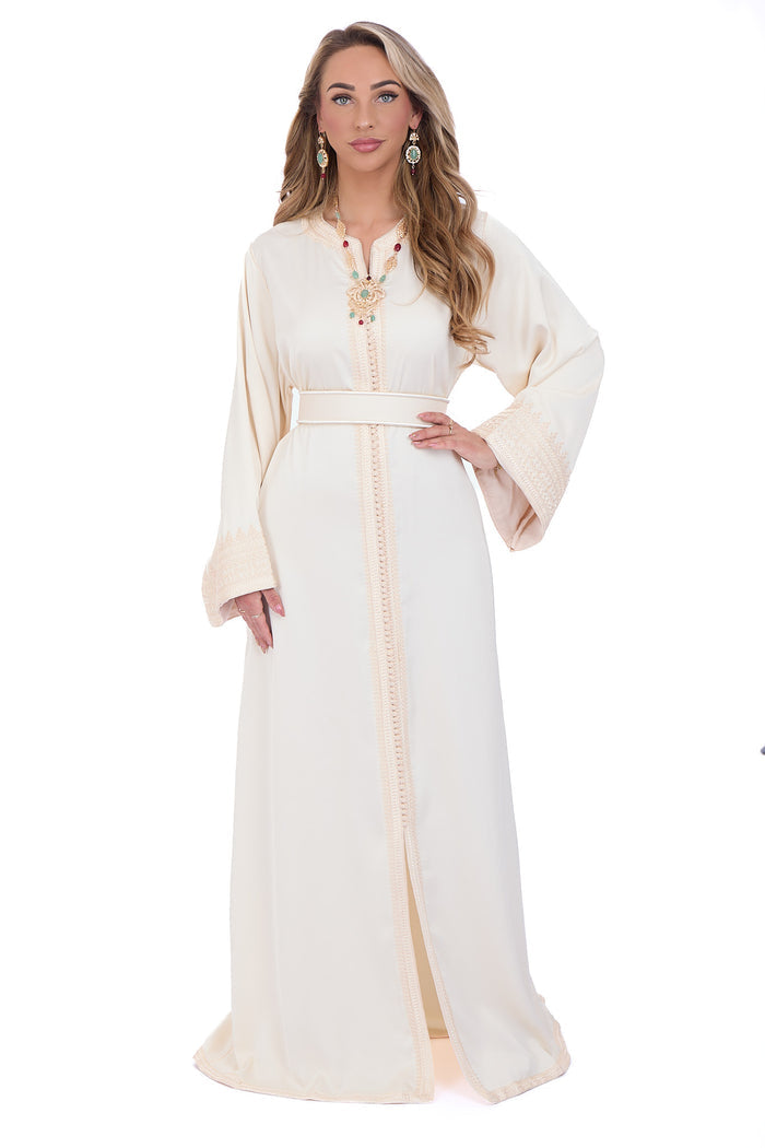 Caftan Naylah Brokenwhite