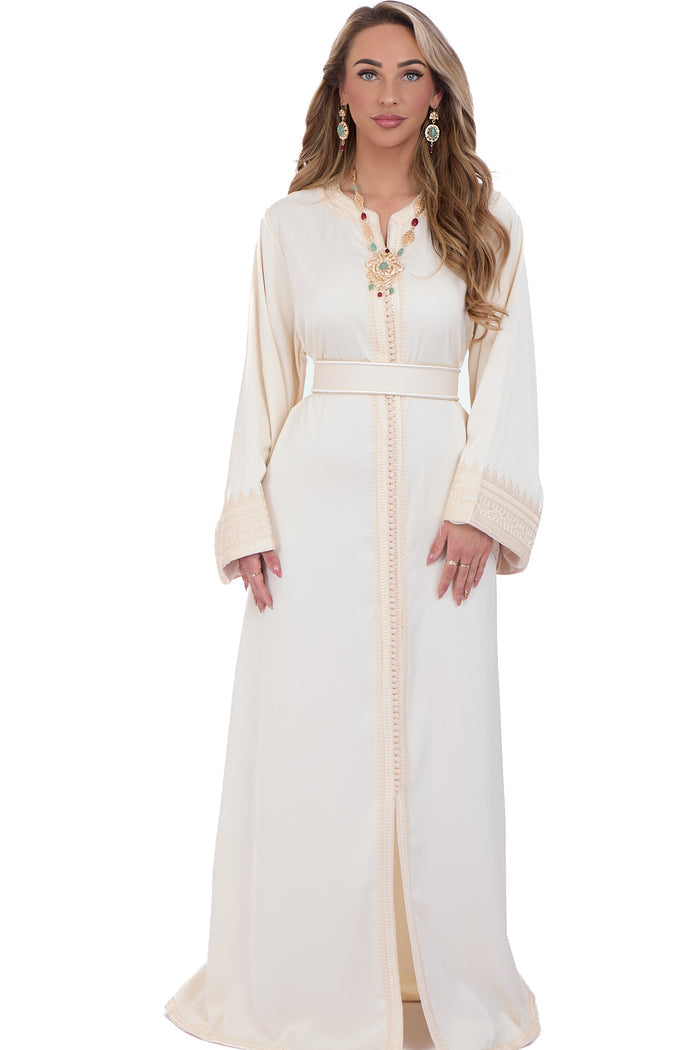 Caftan Naylah Brokenwhite