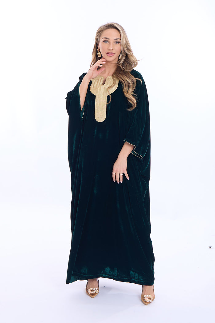 Caftan Omana Darkgreen