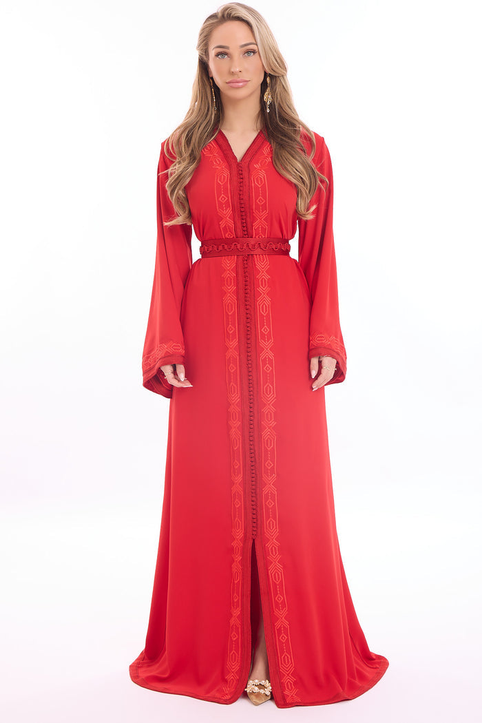Caftan Ria Red