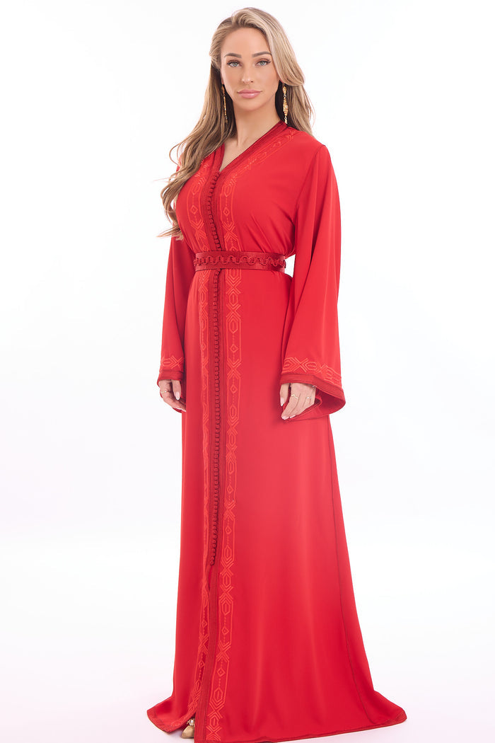 Caftan Ria Red