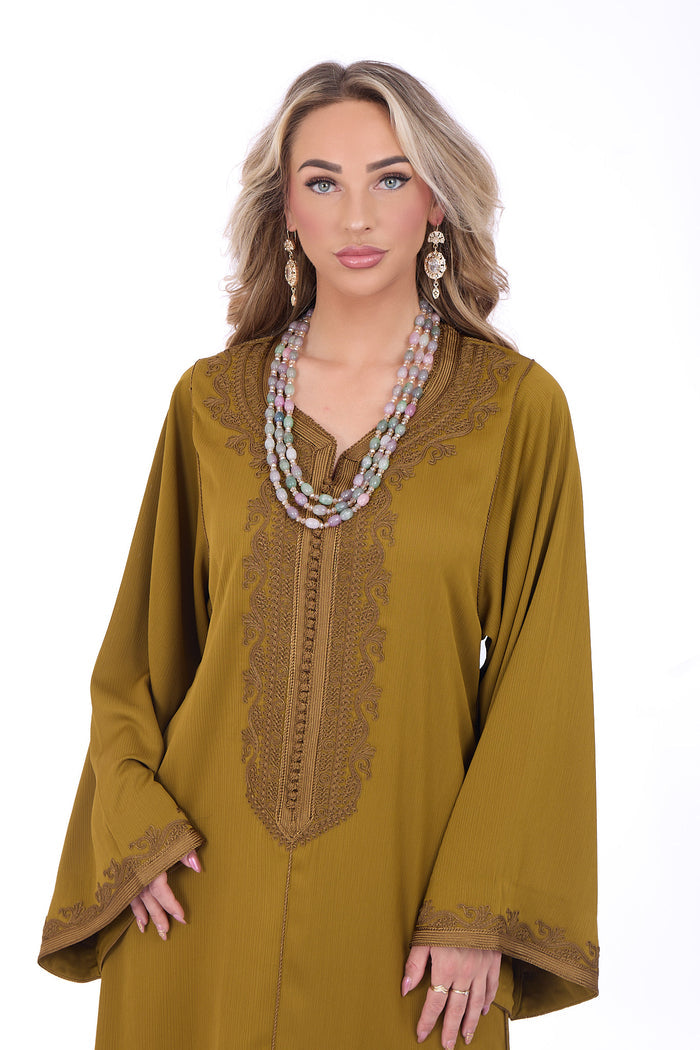 Caftan Sundus Mustard