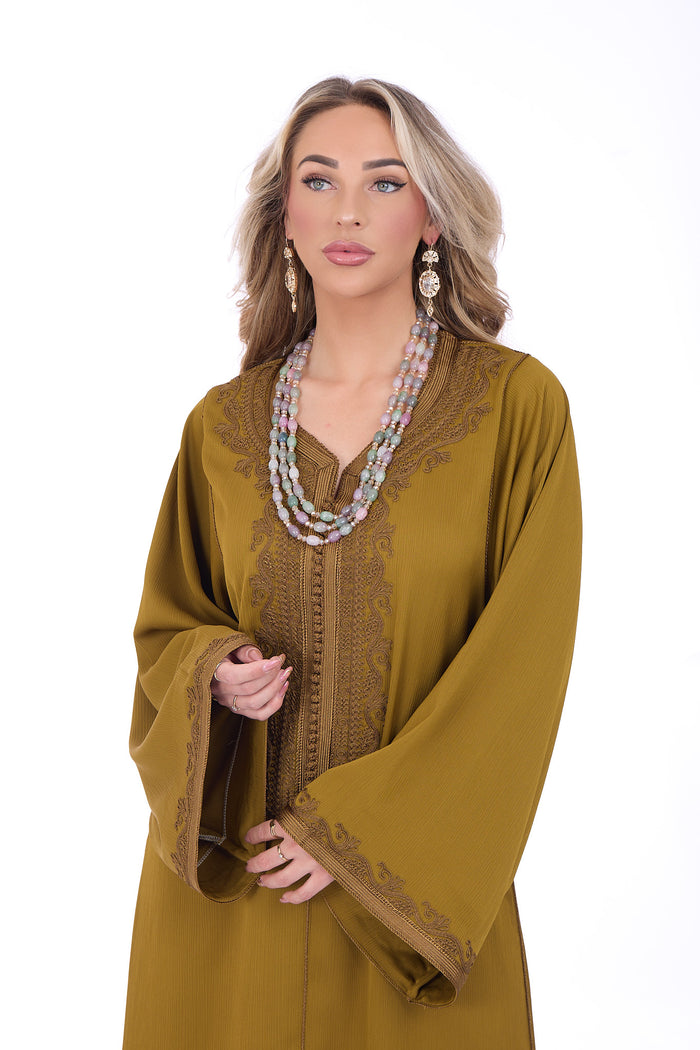 Caftan Sundus Mustard