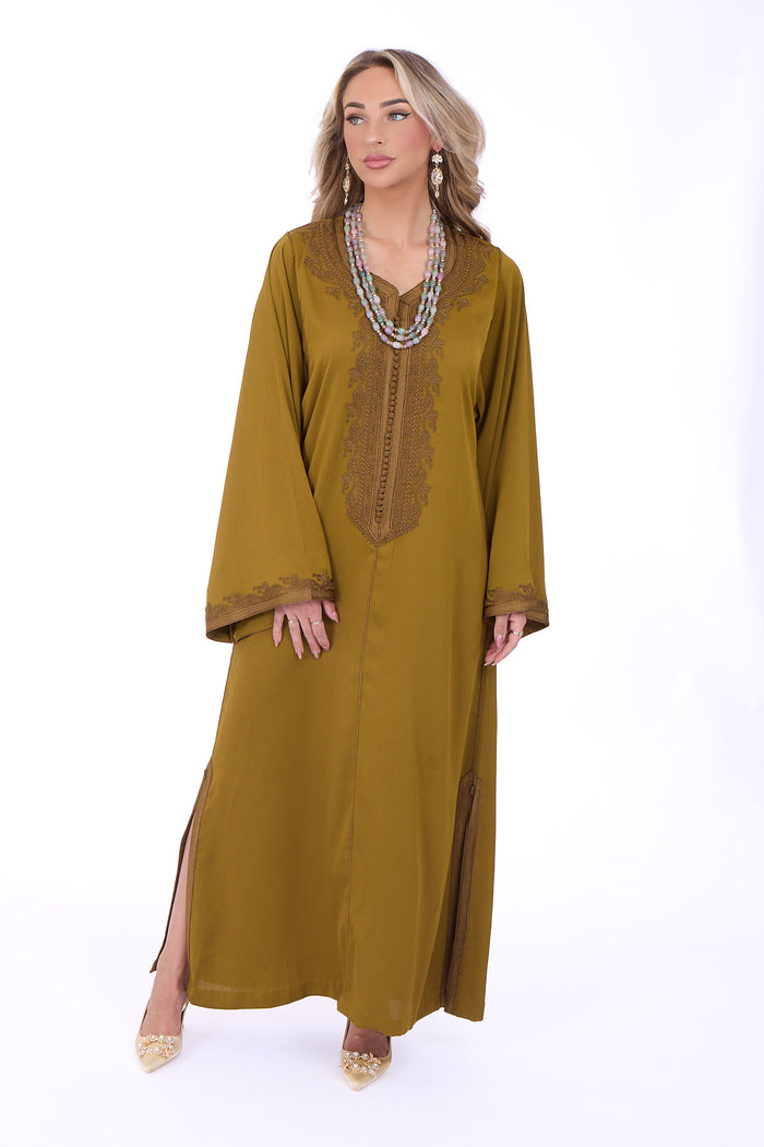 Caftan Sundus Mustard