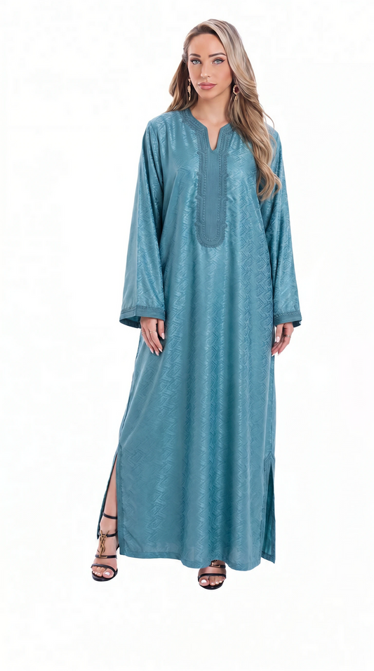 Caftan Zeyneb Blue