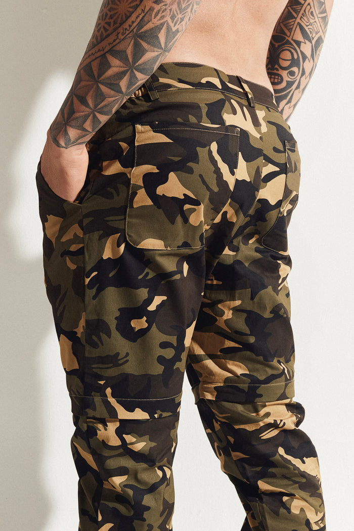 Camo Convertible Trouser/ Short