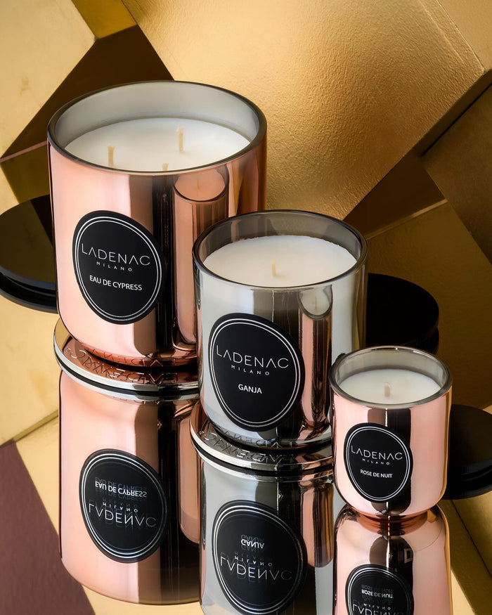 Candle in Jar URBAN SENSES 500gr Grey Boisee Chic 4.72 x 6.5 x 10.83 in