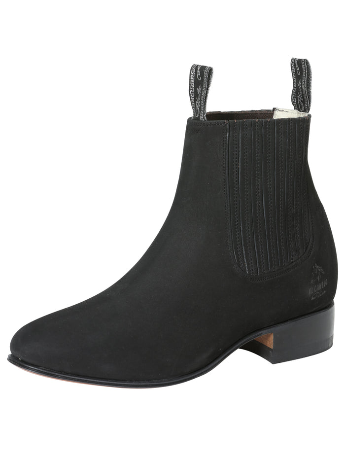 Canelo Charro Boot - Black Nubuck