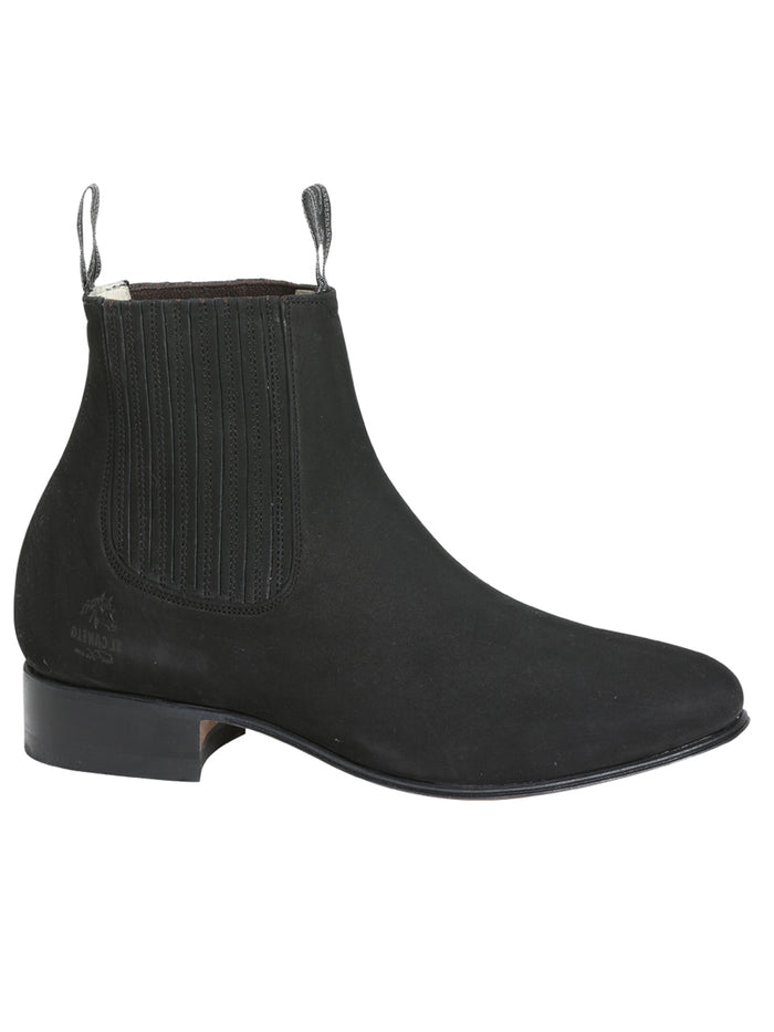 Canelo Charro Boot - Black Nubuck
