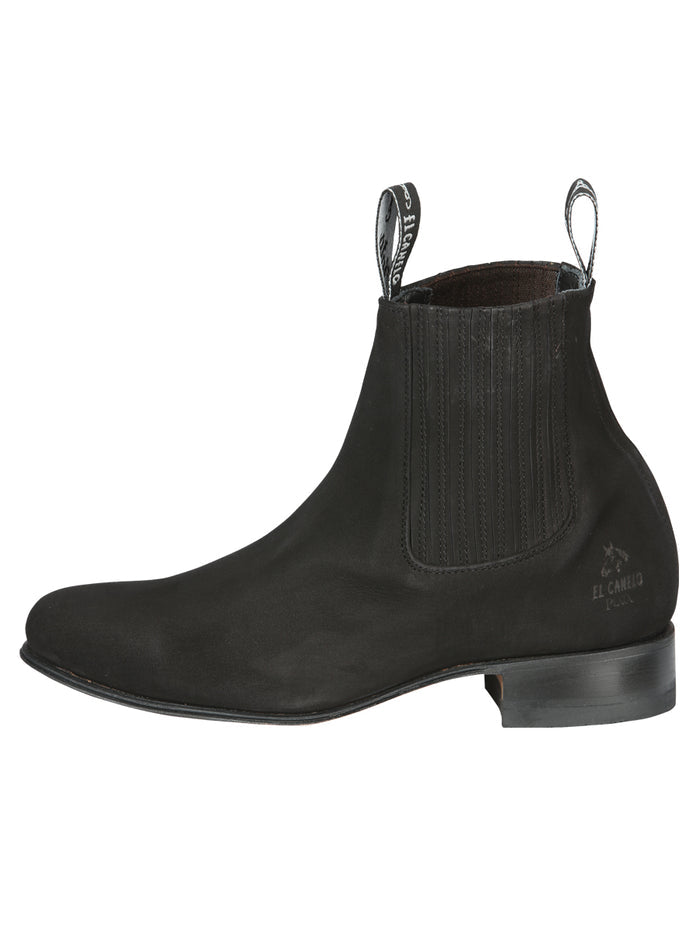 Canelo Charro Boot - Black Nubuck