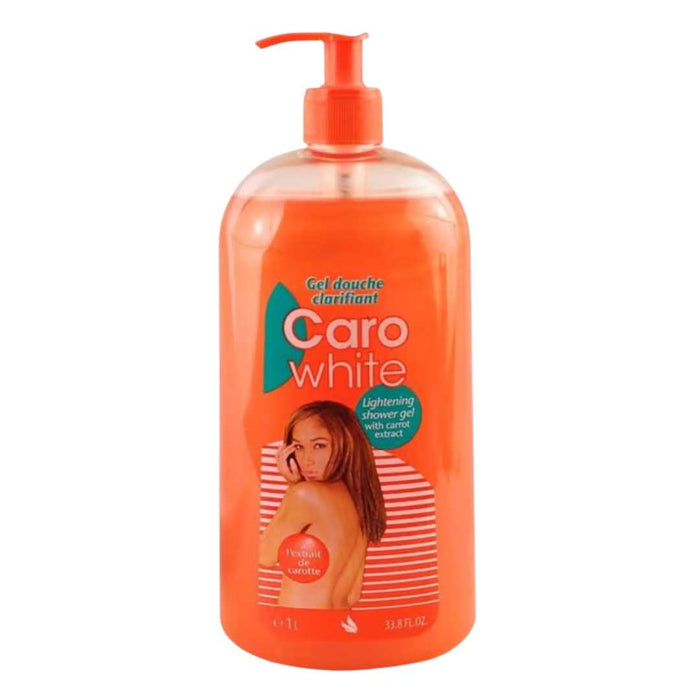 Caro White Body Wash 1000ml – Single Unit (Inventory Stock)